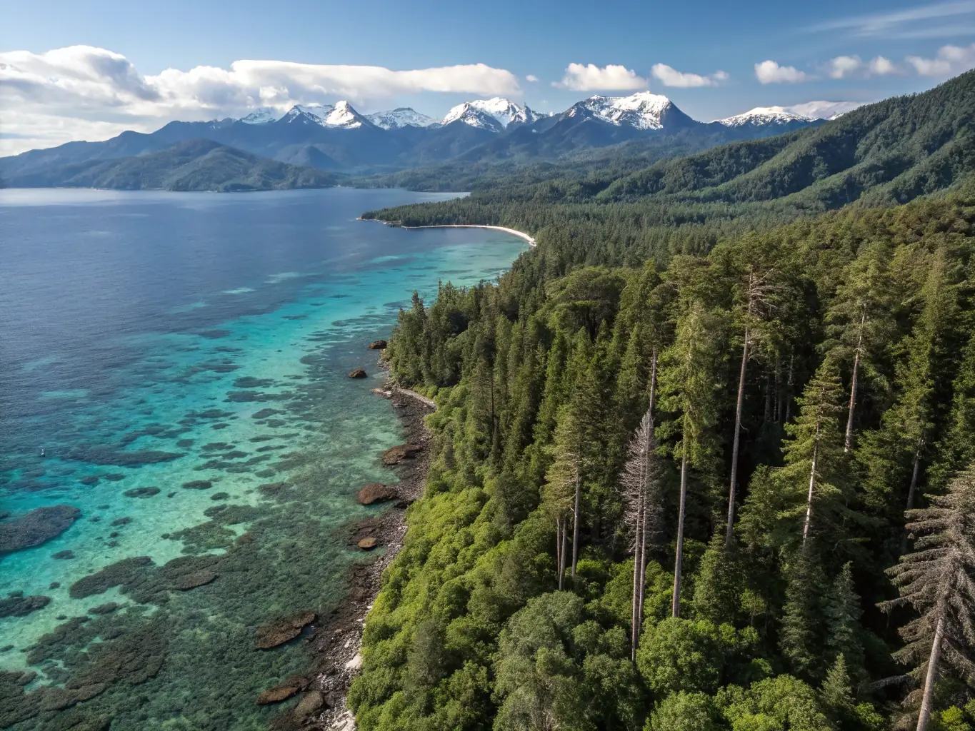 A scenic view of a local forest with diverse wildlife, including deer, birds, and rabbits, highlighting the importance of biodiversity preservation.